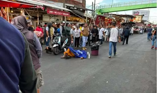 Hombre es ejecutado en Mercado de Nezahualcóyotl