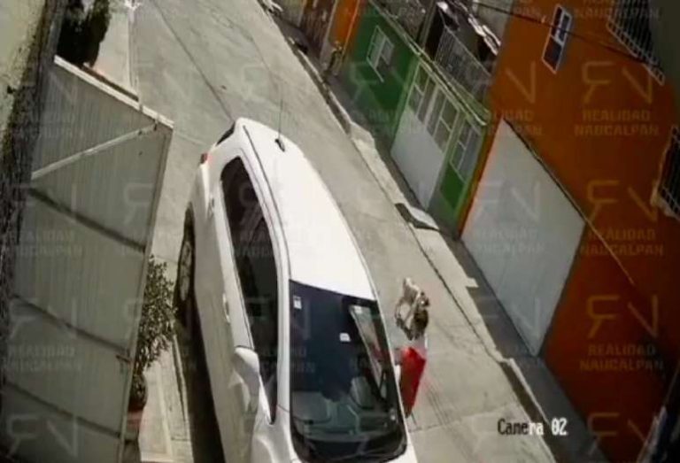Mujer sufre robo de camioneta por unos sujetos afuera de su casa