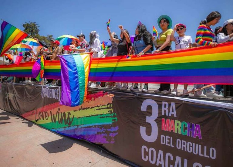 Se llevó a cabo la Tercera Edición de la Marcha del Orgullo Coacalco