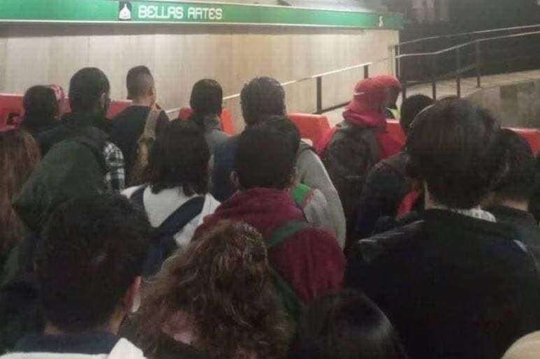Balacera en el metro de Bellas Artes 3
