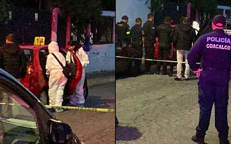 De al menos 20 plomazos asesinan motosicarios a sujeto en Coacalco