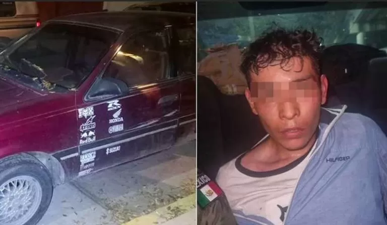 Cae en Neza presunto agresor de transportista en la México Pachuca