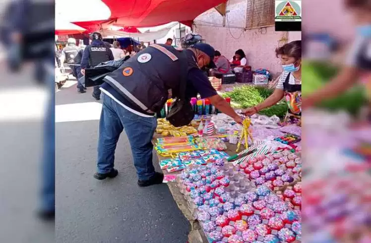 Multas de hasta 3 mil pesos a quienes usen pirotecnia en Neza
