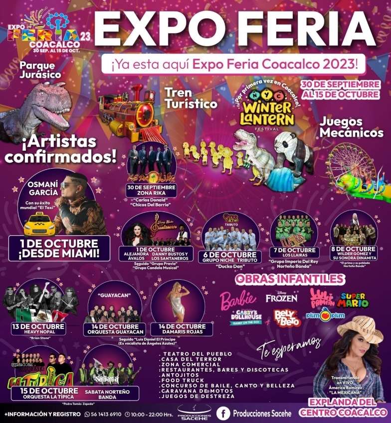Se acerca la Expo Feria Coacalco 2023 2