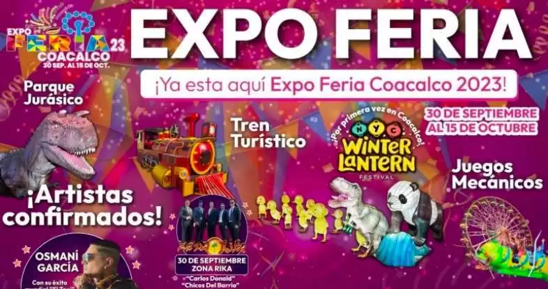 Se acerca la Expo Feria Coacalco 2023