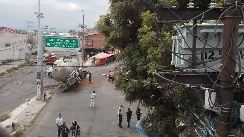 Evacuan a 2 mil personas en Naucalpan ante el riesgo de explosión