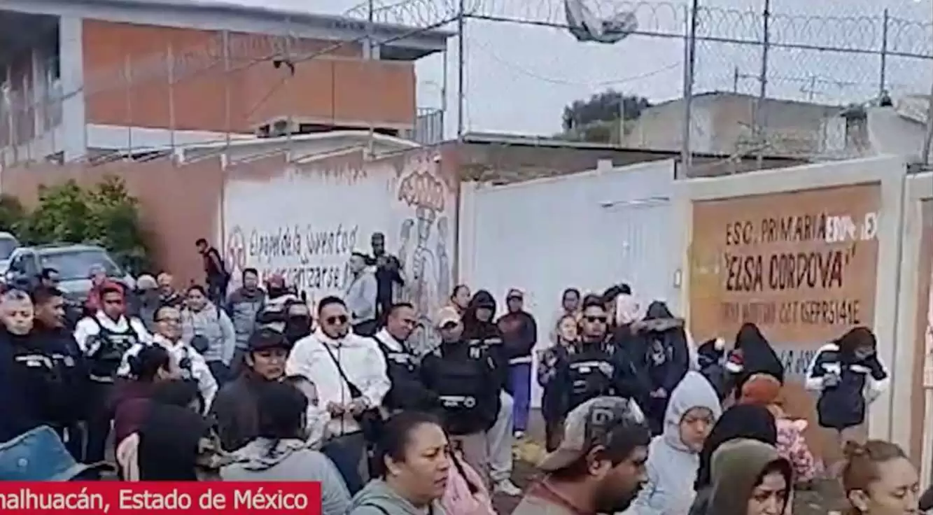 Padres de familia exigen respuestas tras secuestro de un menor dentro de una escuela en Chimalhuacán