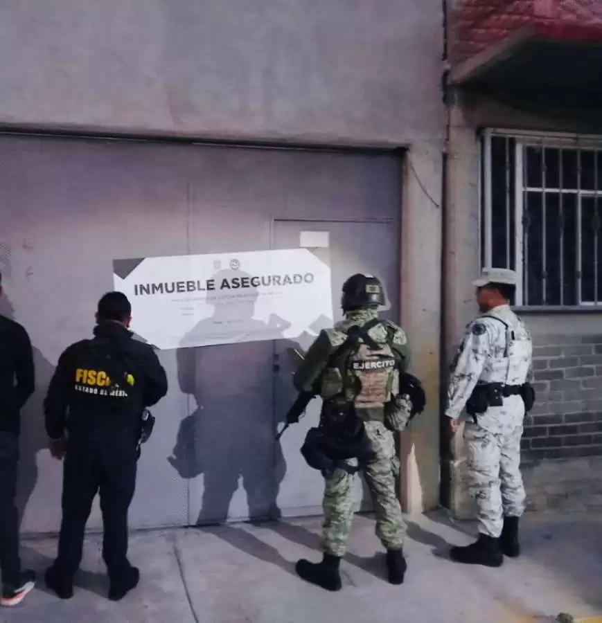 SEDENA y Policía Municipal Aseguran Arsenal en Vivienda de Chimalhuacán