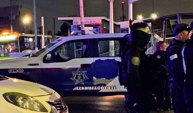 Se echan a ruletero en Neza, testigos vieron huir a los sicarios