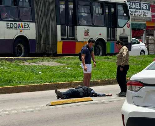 Biker Pierde la Vida tras Ser Embestido en la vialidad López Portillo 1