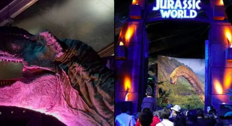 Robo de un dinosaurio del Jurassic World en Perisur