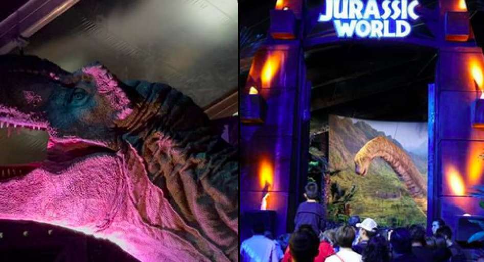 Robo de un dinosaurio del Jurassic World en Perisur