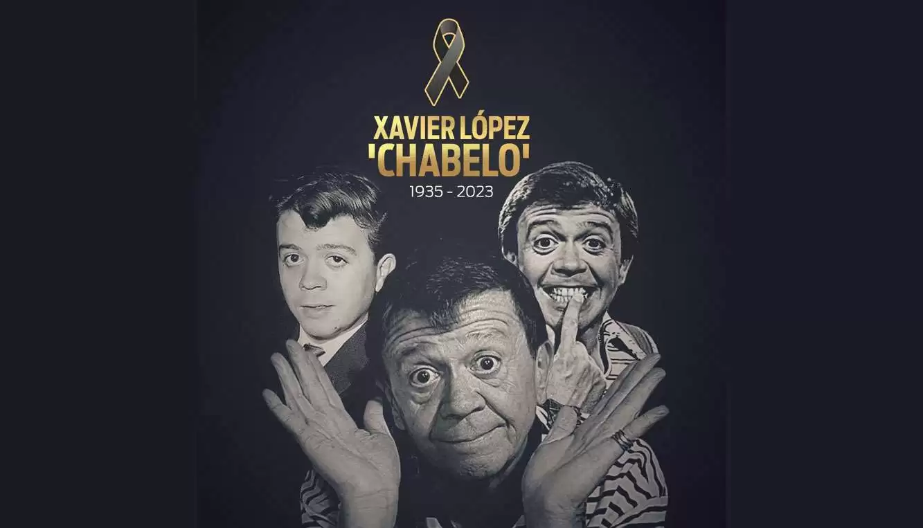 Fallece Xavier López “Chabelo” a los 88 años