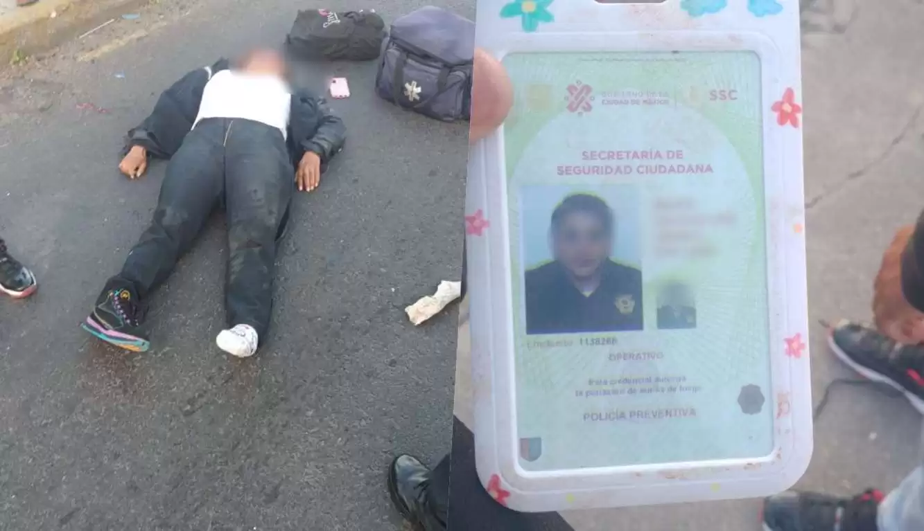 Mujer policía pierde la vida tras ser impactado por transporte público en Chimalhuacán 2