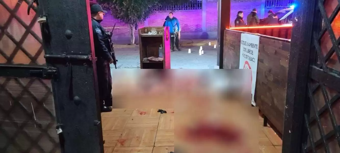 Ataque armado a bar deja un ejecutado y cuatro lesionados en Coacalco